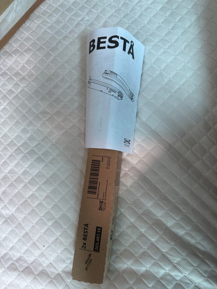 Ikea Besta drawer runner, Furniture & Home Living, Furniture, Shelves