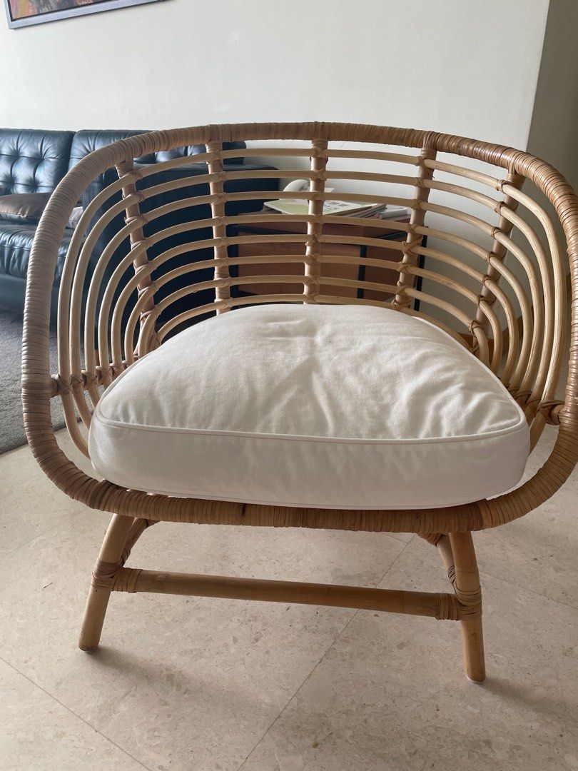 IKEA buskbo ratten armchair Furniture Home Living Furniture