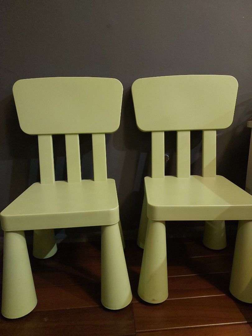 Ikea Mammut children table and chairs set, Babies & Kids, Baby Nursery