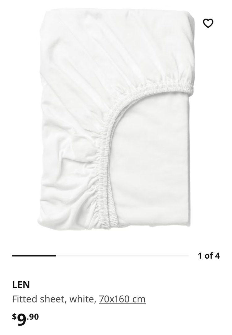 IKEA SNIGLAR Kids Bed with Extra Bed Rail and Bedsheets, Babies & Kids, Baby Nursery & Kids