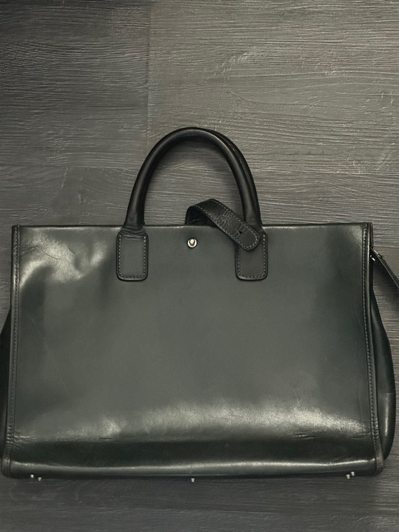 Indeed Japan leather briefcase, Men's Fashion, Bags, Briefcases on