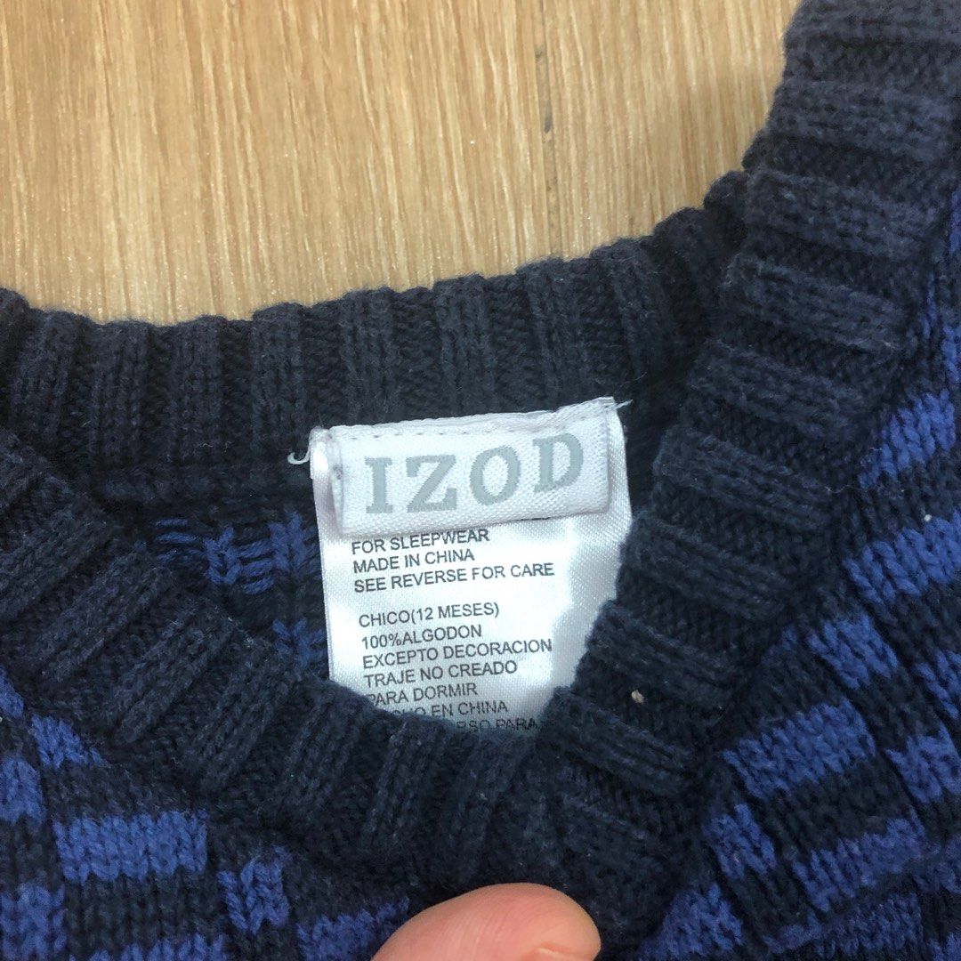 Izod baby clothes discount