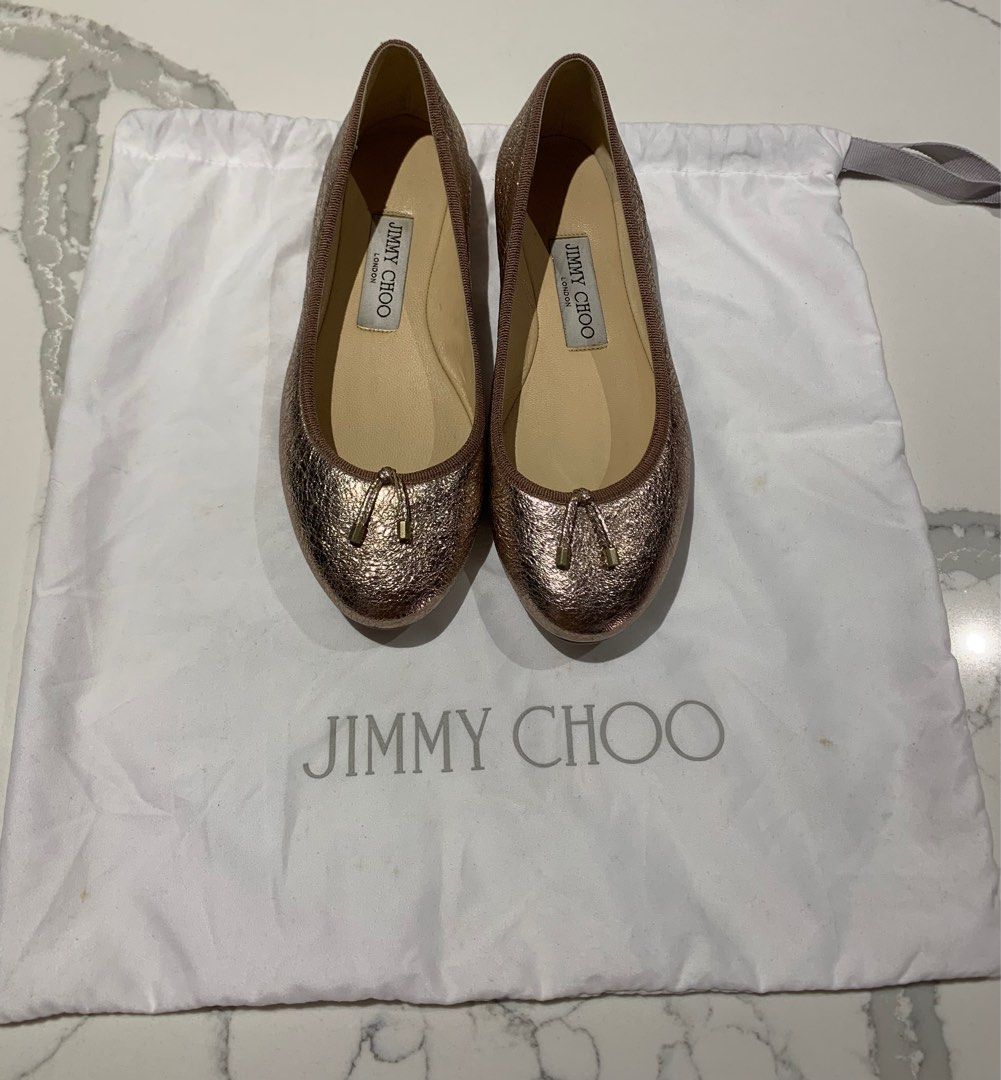 Jimmy choo flat sale deals