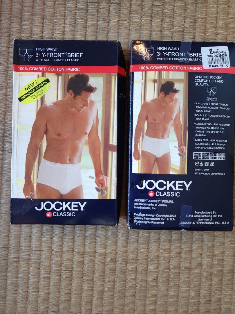 Jockey Life 100% cotton boxer brief medium, Men's Fashion, Bottoms,  Underwear on Carousell