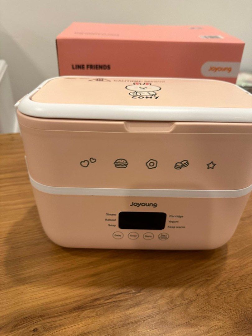 Joyoung x Line Friends Electric Heating Lunch Box, TV & Home Appliances