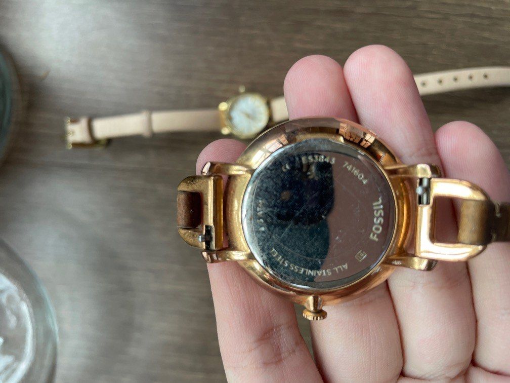Kate spade and fossil watch Women s Fashion Watches Accessories Watches on Carousell