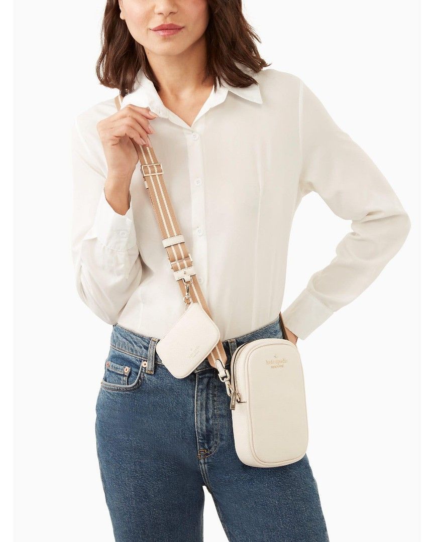 Kate Spade Rosie Small Crossbody White Parchment Multi