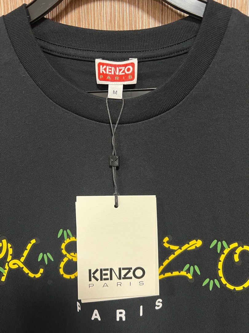 KENZO x NIGO  Tiger Tail Relaxed T-Shirt, Men's Fashion, Tops