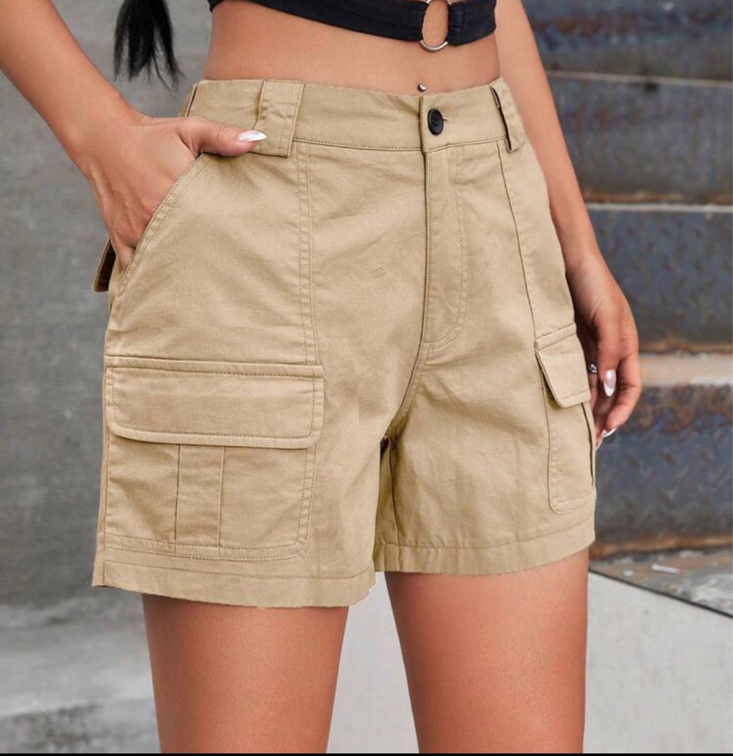 dri fit khaki shorts womens