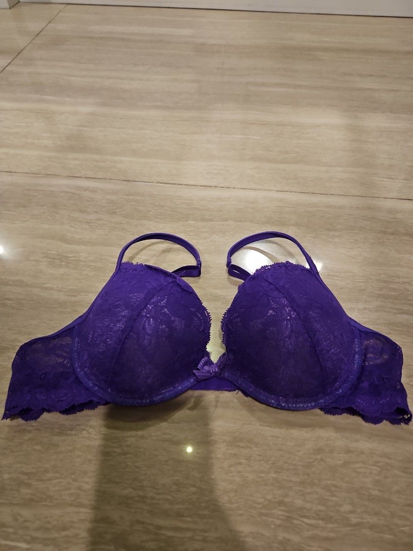 EUC La Senza * 32B * Body Kiss PushUp * Purple Bra