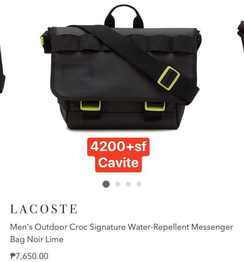 Men's Outdoor Croc Signature Water-Repellent Messenger Bag
