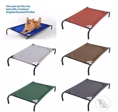 LARGE AUTHENTIC COOLAROO Elevated Bed or Replacement cover For Dog
