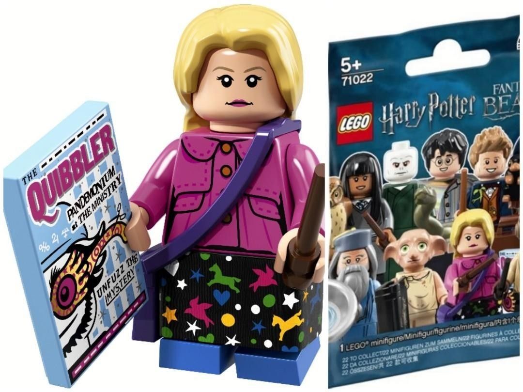 Luna lovegood shop lego minifigure 2018