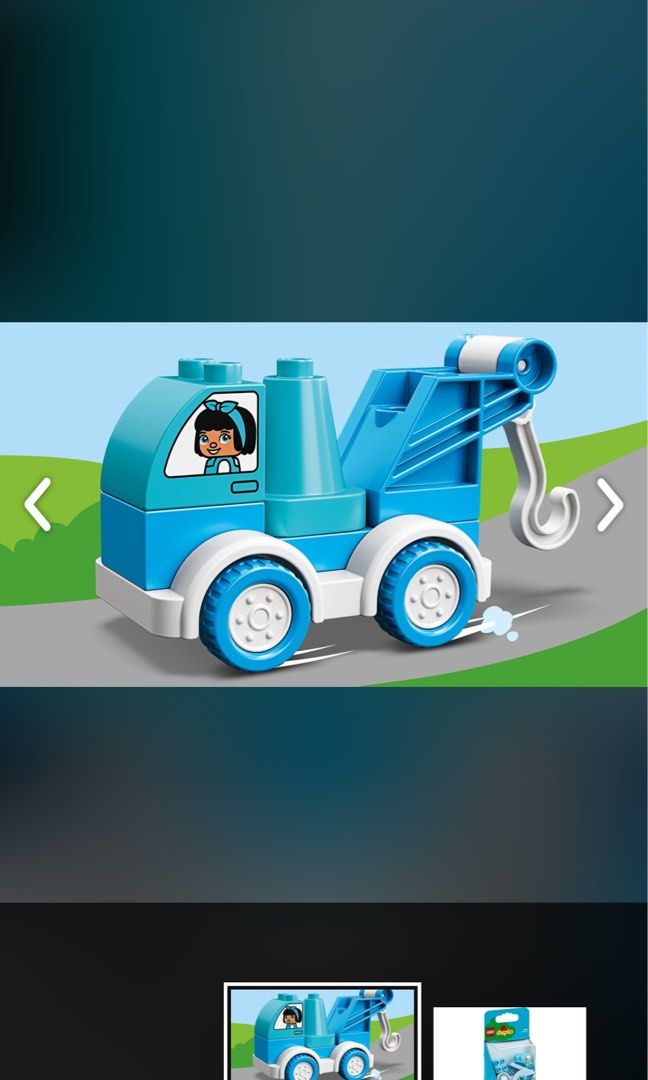 Duplo tow truck top