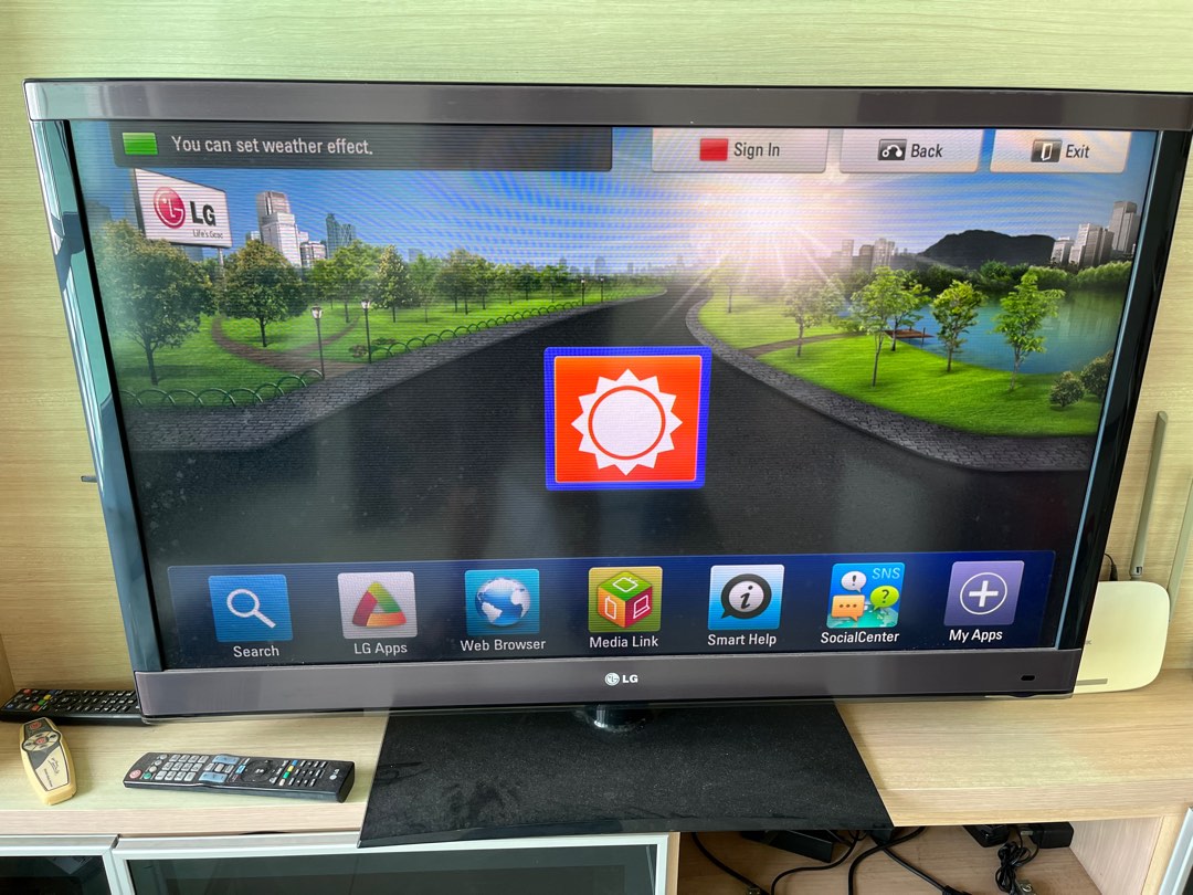 LG TV 42 inch, TV & Home Appliances, TV & Entertainment, TV on Carousell