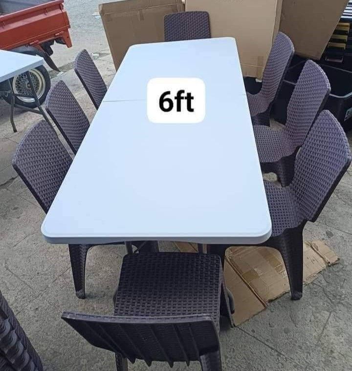 Hard plastic table and chairs sales