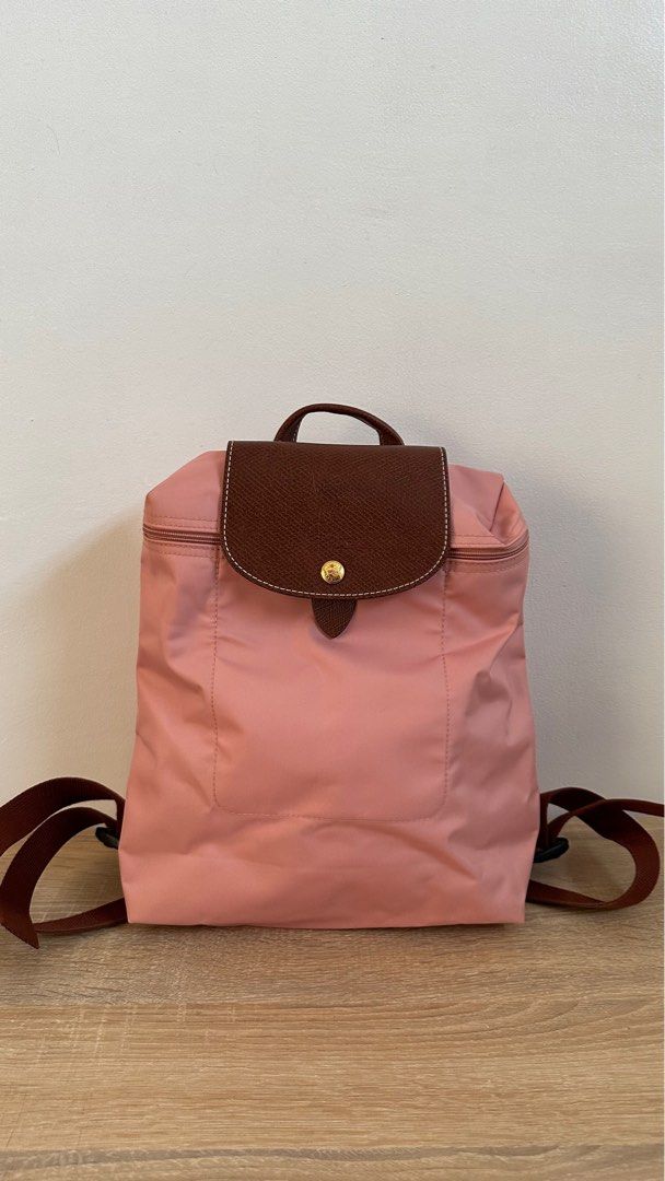Longchamp le hotsell pliage backpack pink
