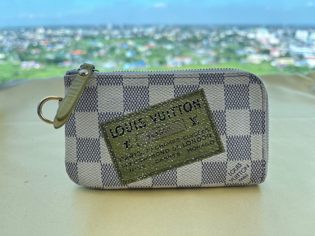 Louis vuitton Damier Azur key pouch🇯🇵, Luxury, Bags & Wallets on Carousell