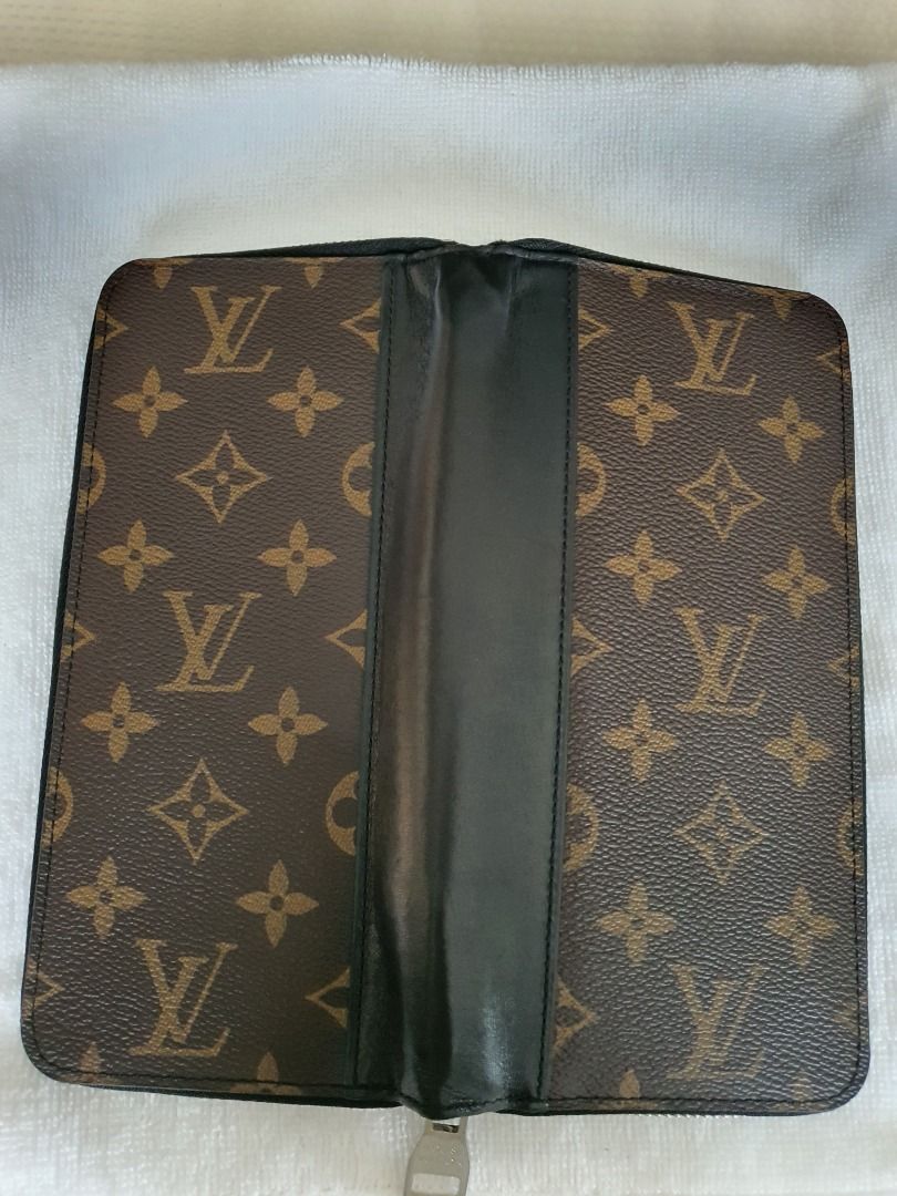 Louis Vuitton Neo Card Holder Vuittonite Monogram Macassar