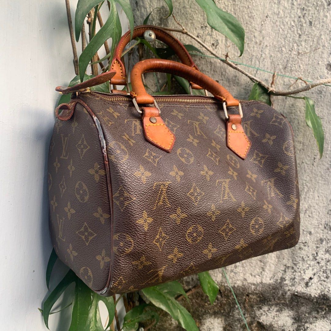 Louis Vuitton Speedy 30 Monogram SP0016 handbag, Barang Mewah, Tas