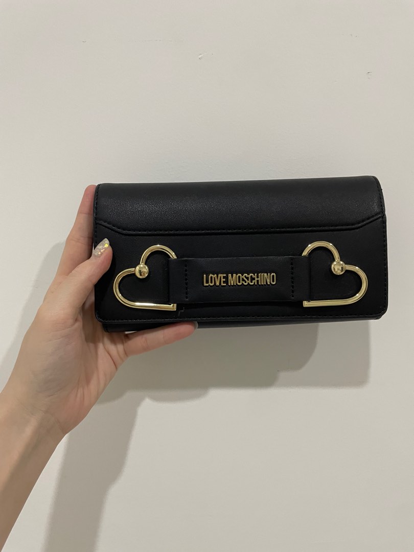 Sweet Heart eco-friendly wash bag | Moschino Official Store