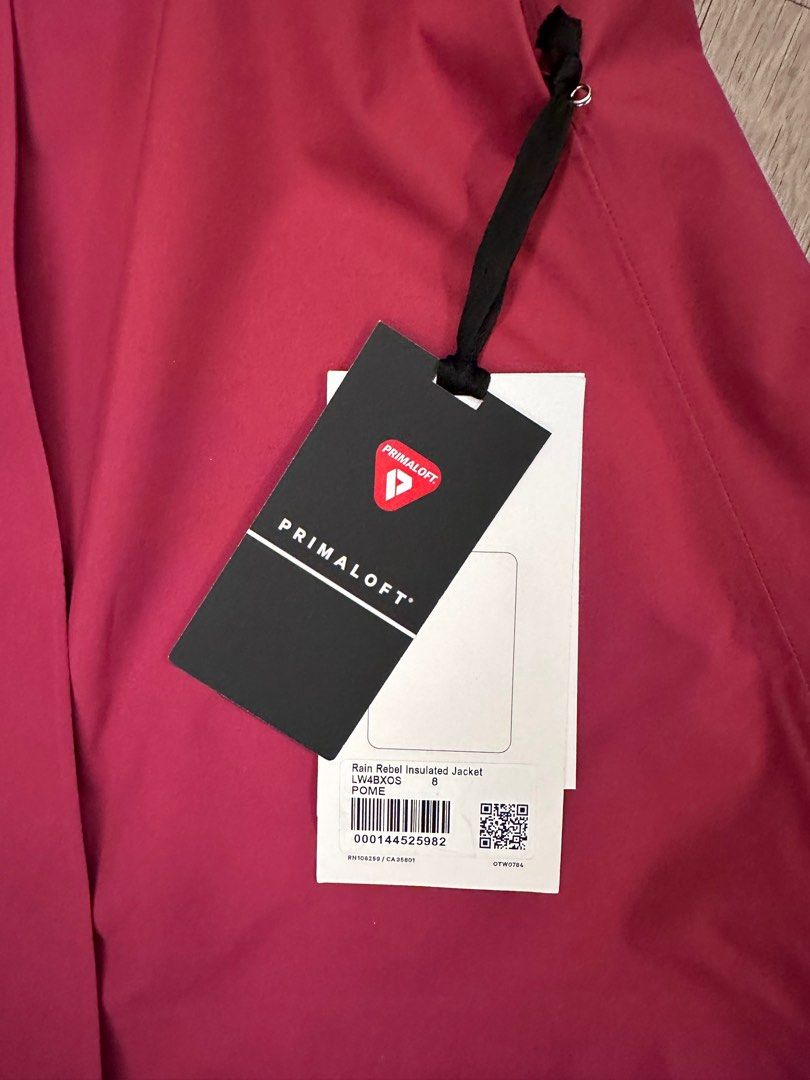 Lululemon Rain Rebel Insulated Jacket Women s Fashion Coats