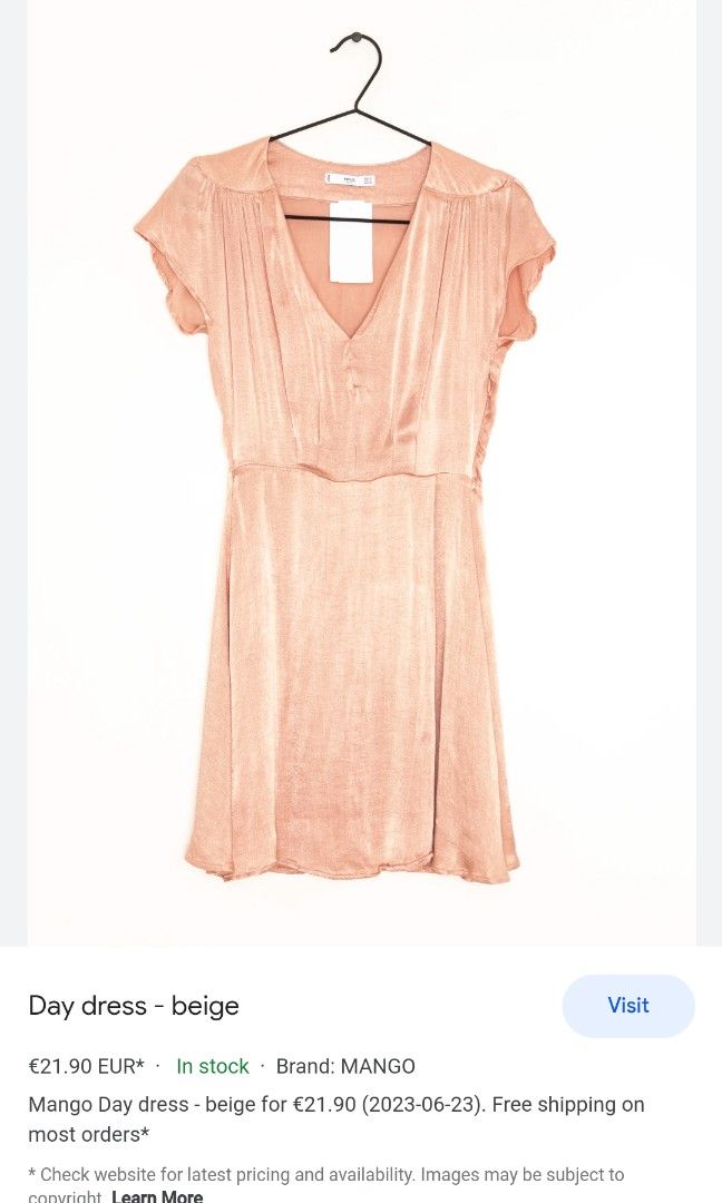 Mango dress sales days