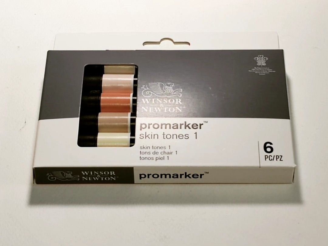 Promarker ProMarker 6-set Skin Tones 1