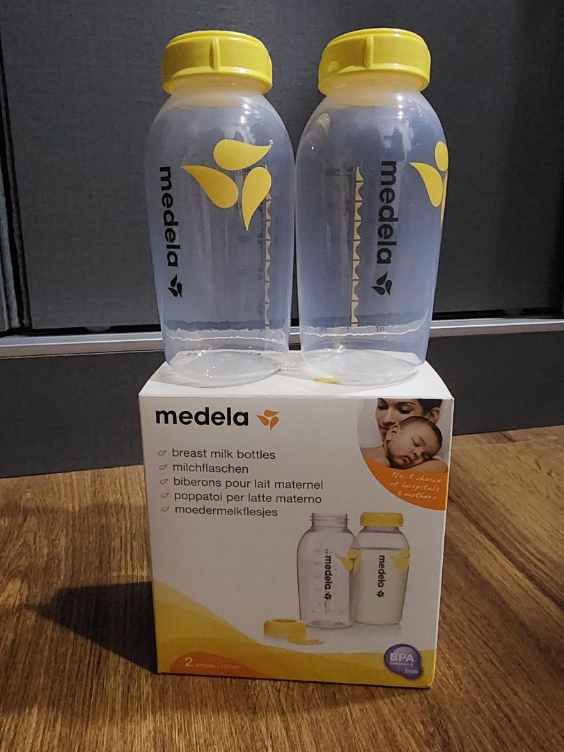 Medela 250ml bottles, Babies & Kids, Nursing & Feeding, Breastfeeding ...