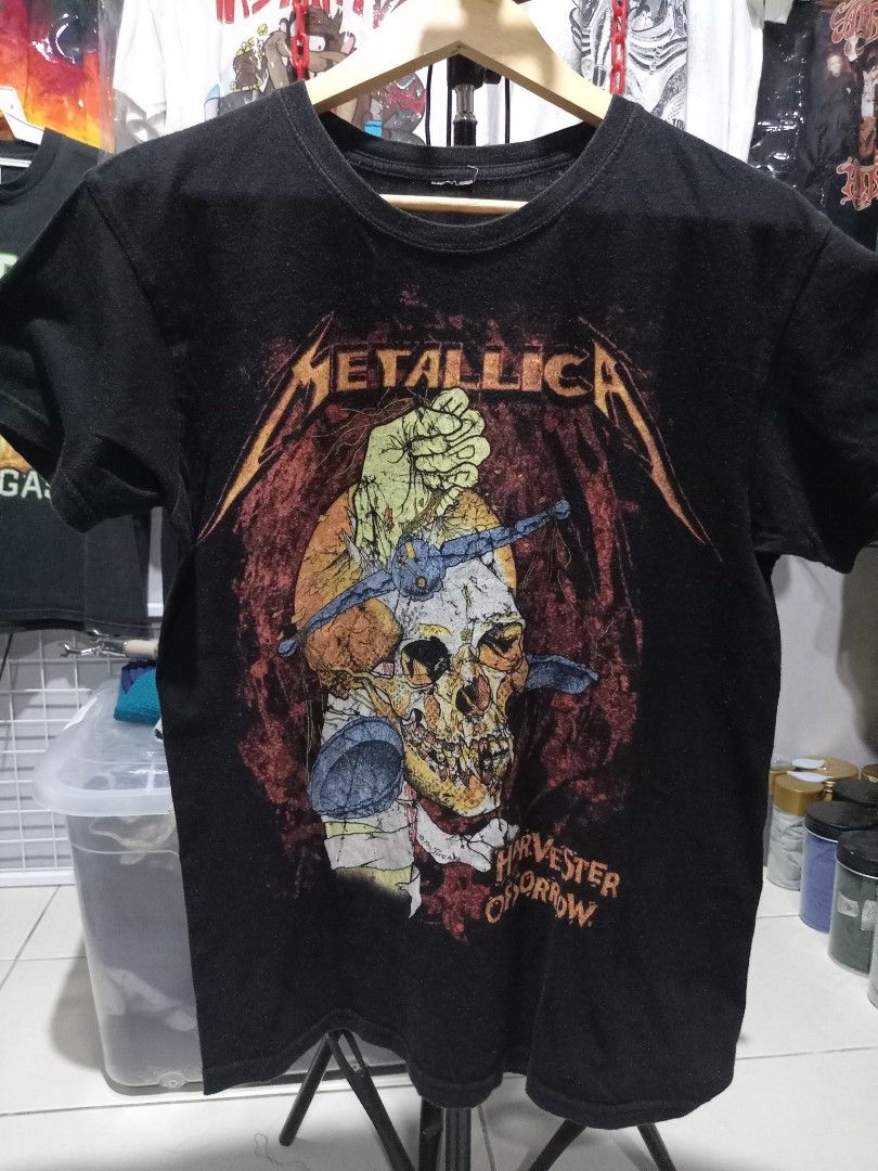 Patch Dos Metallica Harvester Of Sorrow - 30x35 Cm, Polyester, Pour Veste, Sac, Déco