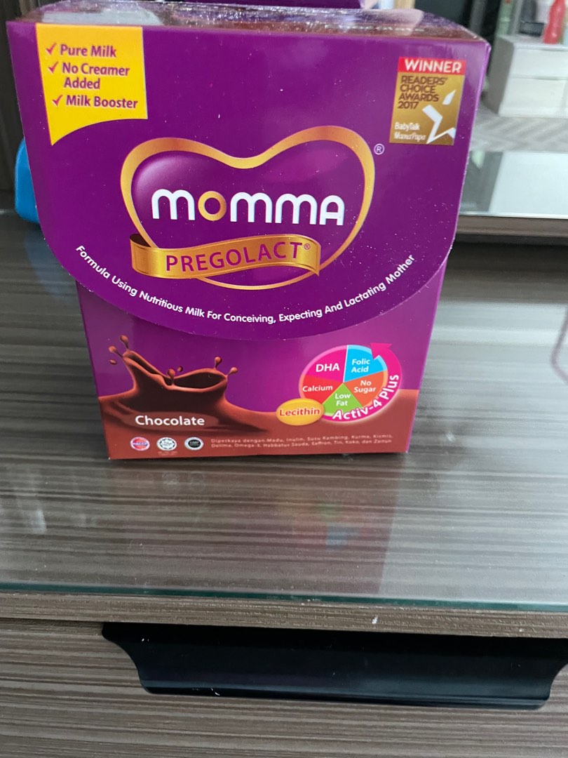 Milk Booster MOMMA PREGOLACT Chocolate Flavour Milk Booster Food milk-booster-momma-pregolact-chocolate-flavour-milk-booster-food