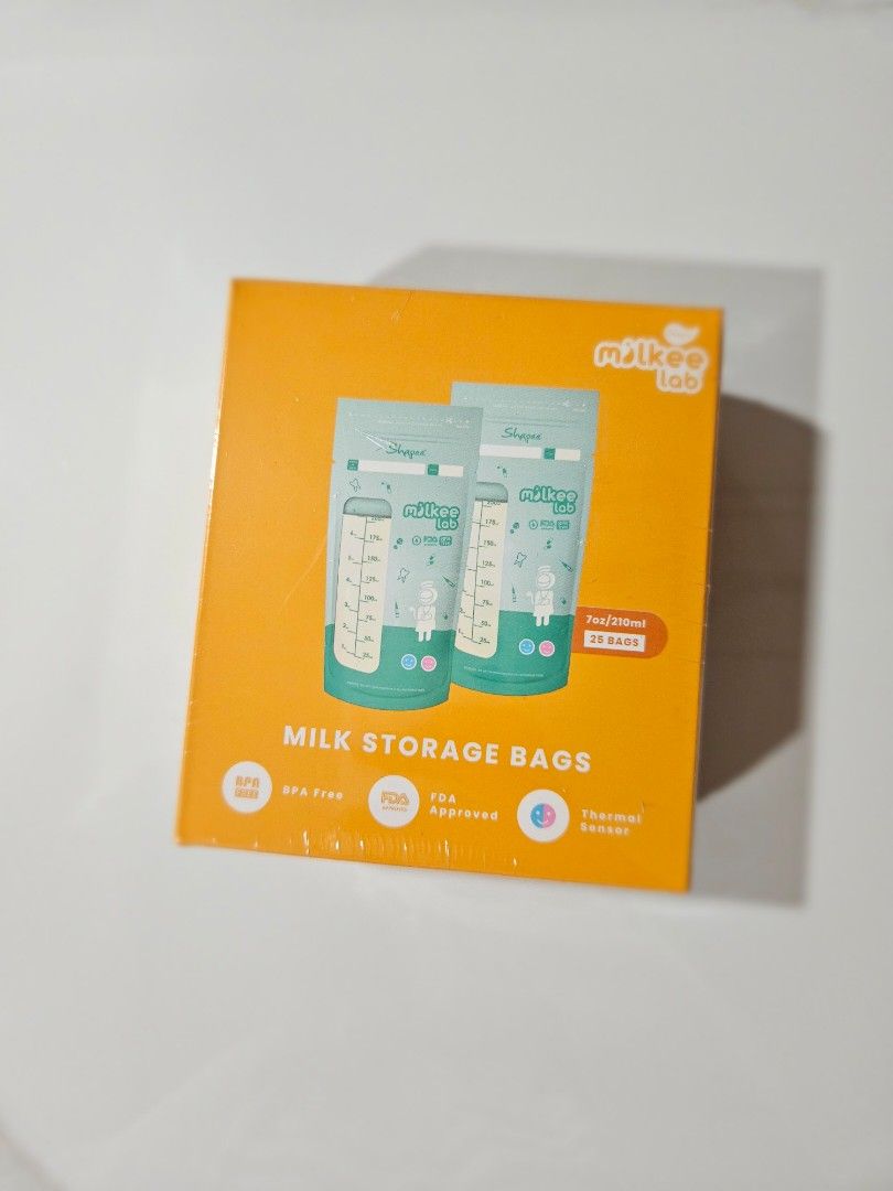 Milk storage bags 210ml x 25pcs (per box), Babies Kids, Nursing