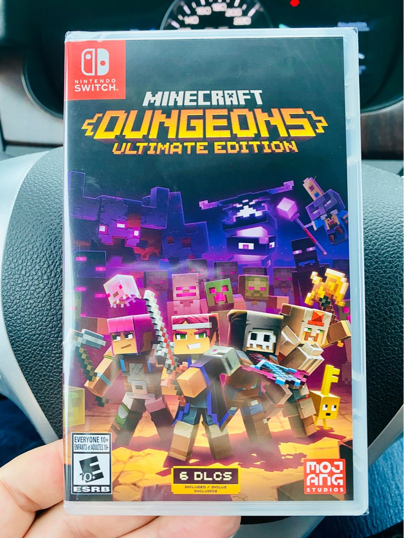 Minecraft Dungeons Ultimate Edition Nintendo Switch, Video Gaming ...
