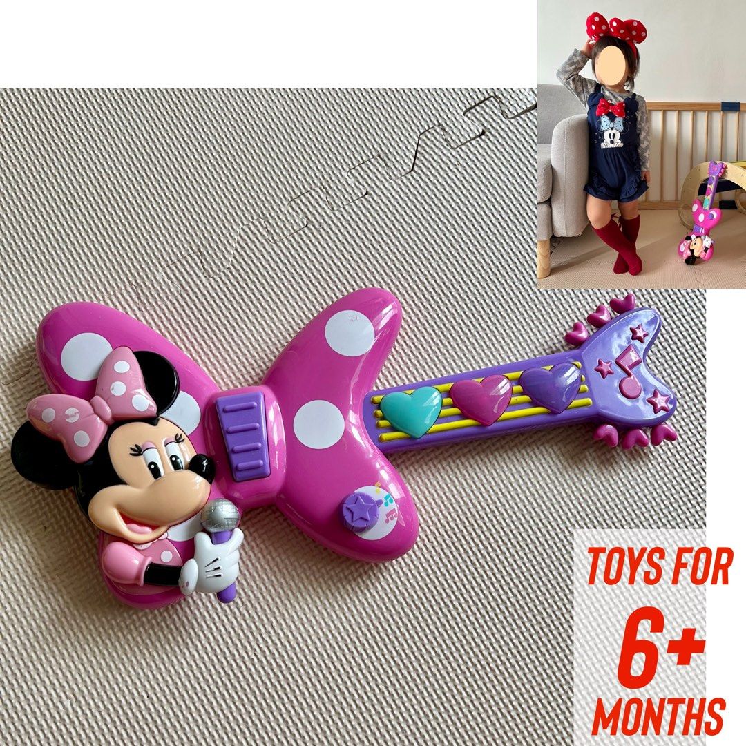 Minnie mouse guitar baby toys fisher price vtech leapfrog little tikes