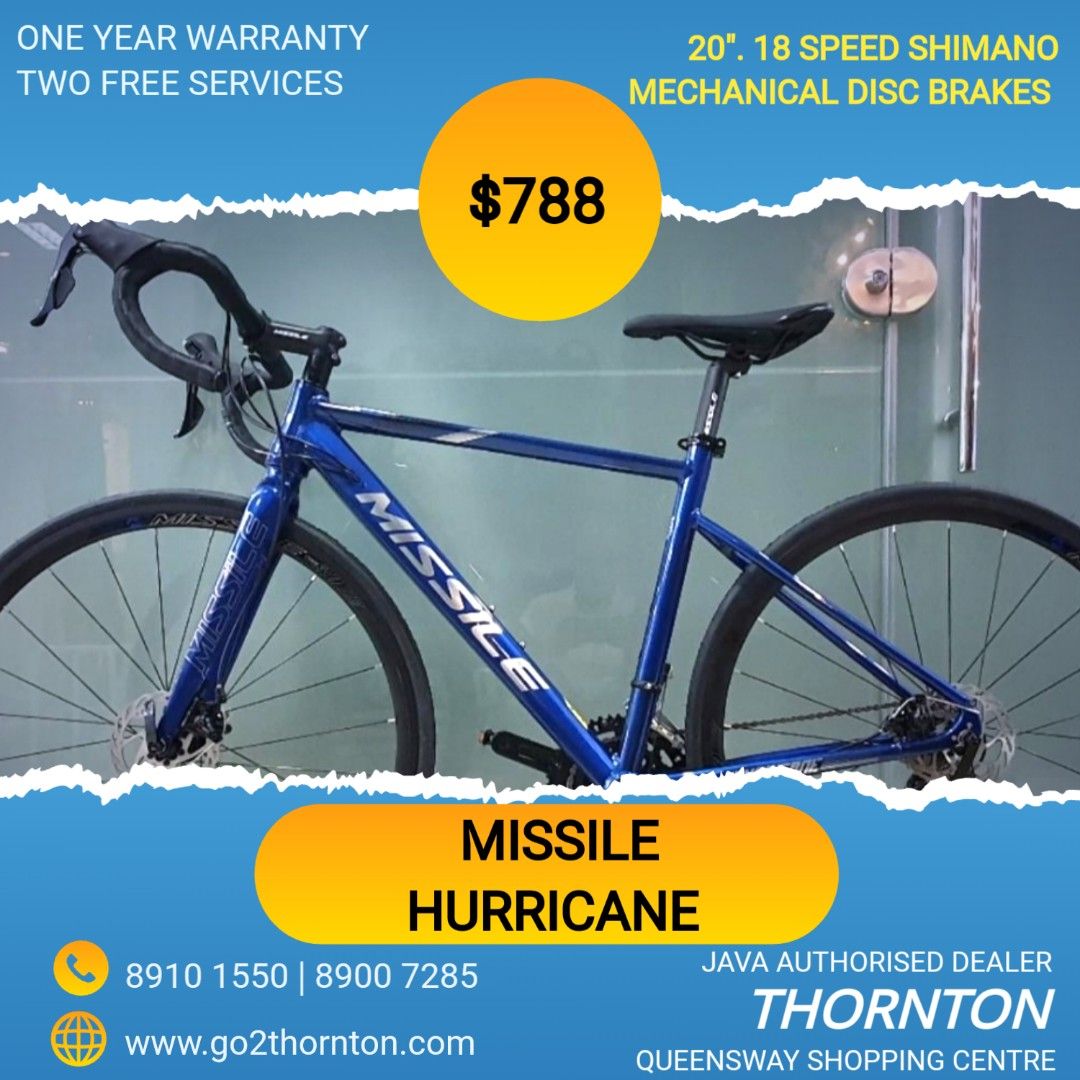 Hurricane bike price top
