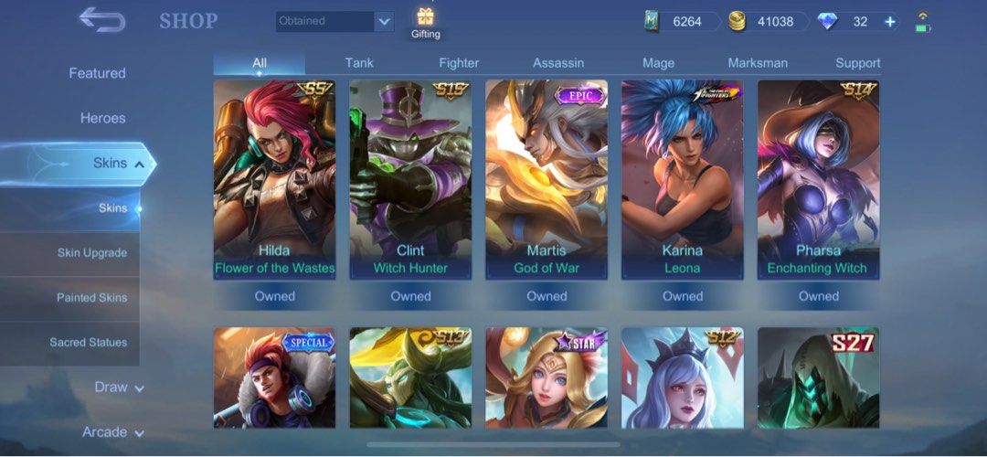 Mobile Legends Account, Video Gaming, Video Games, Others on Carousell