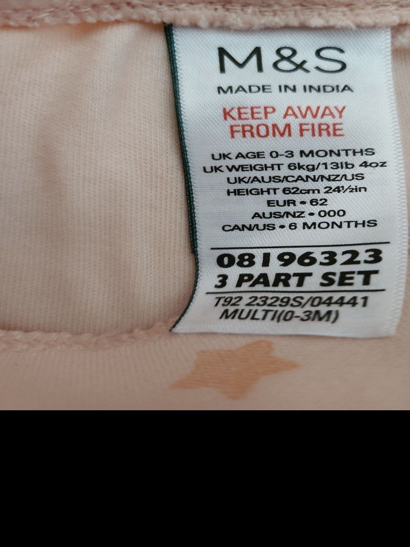 M S Baby Tights