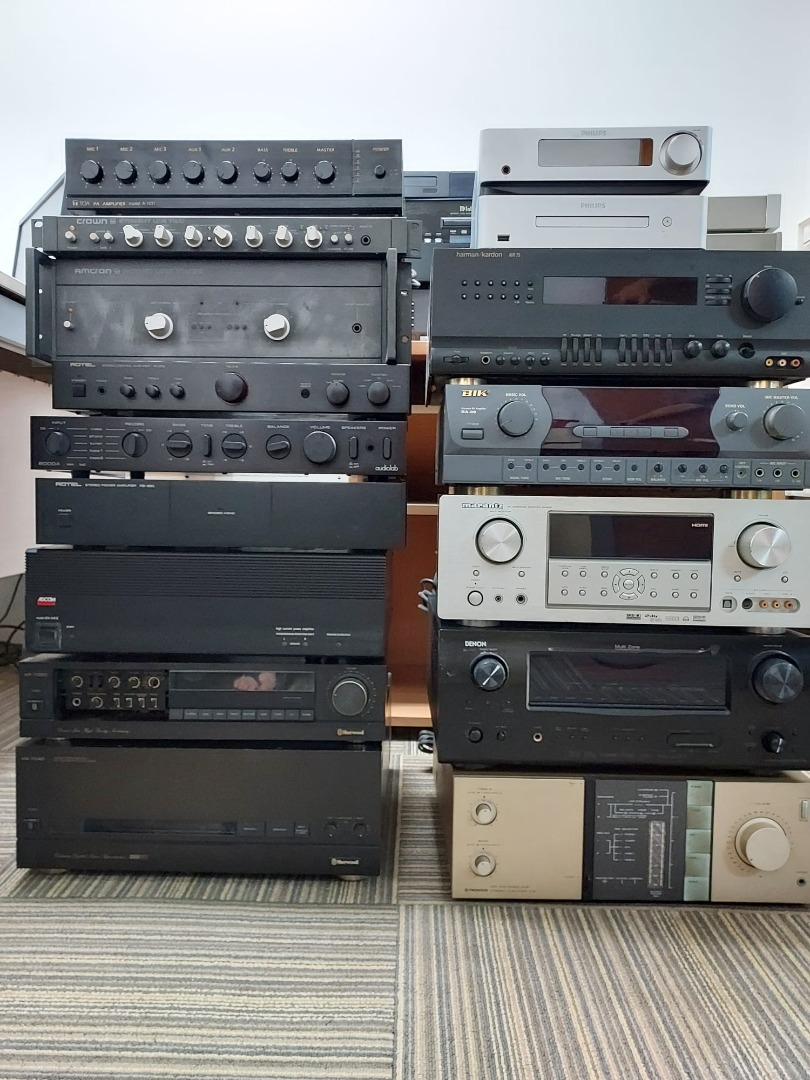 Multiple Brands Amplifier for Sales, Audio, Soundbars, Speakers