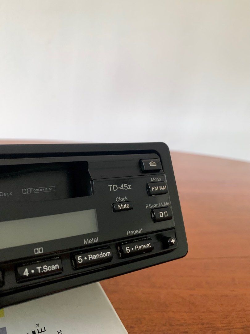 Nakamichi TD-45z mobile car receiver cassette tape deck, Audio 