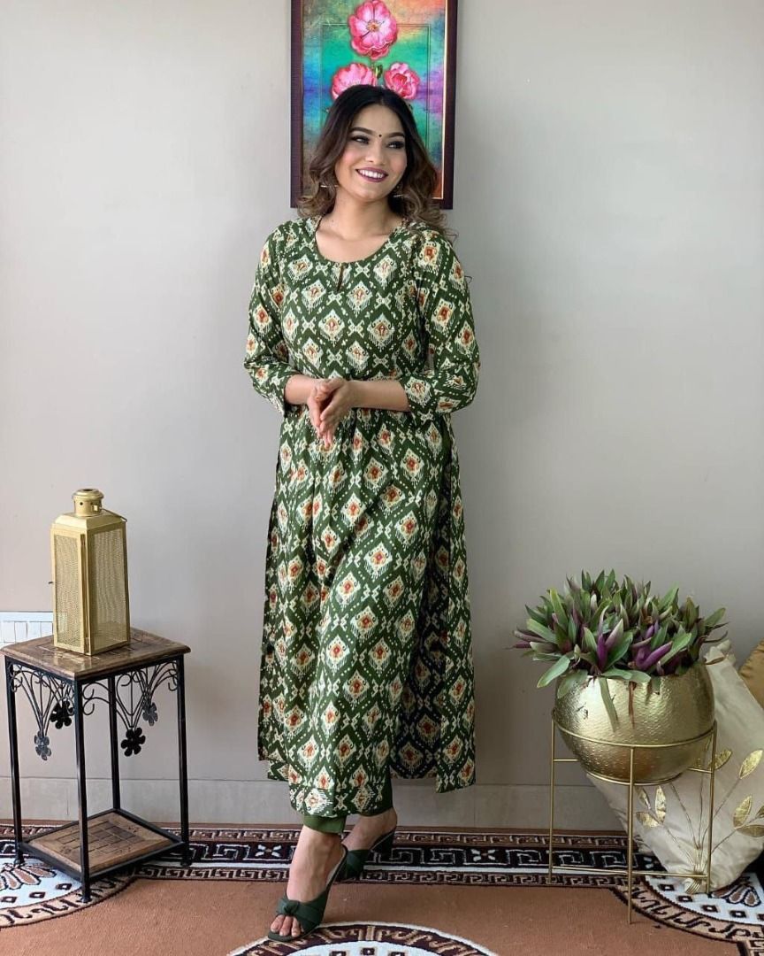 Frock kurti with outlet pant
