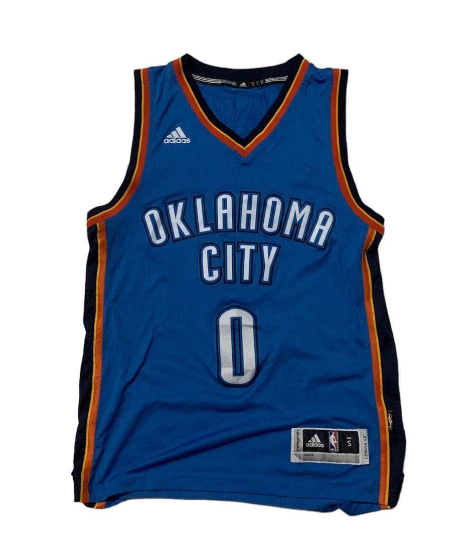 NBA Adidas westbrook Oklahoma City jersey Men s Fashion Tops