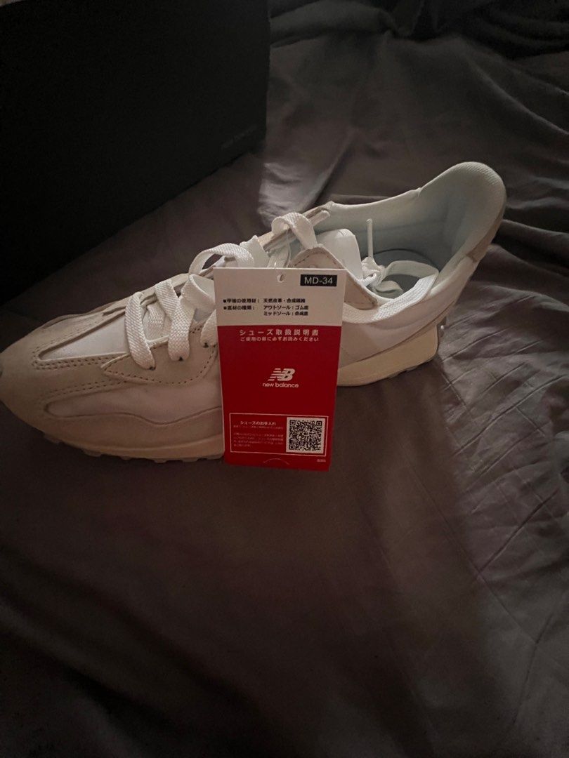 New Balance MS327 SBC Off White (Category: Sneakers) located in Quezon City. Submitted by geesfind (Listing ID 1241755593, Image 1). Description: RFS wrong size Bought in Japan .