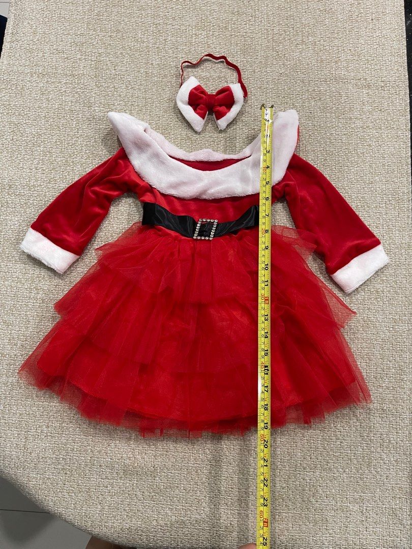 Girl in on sale santa dress