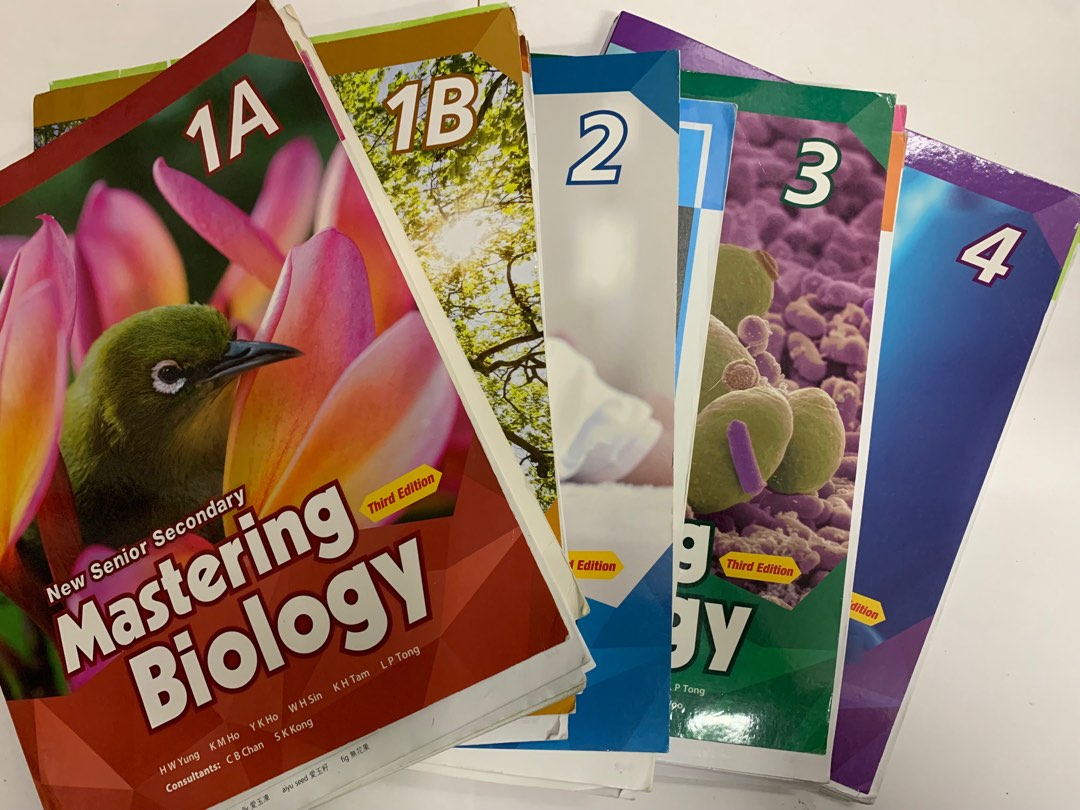 New Senior Secondary - Mastering Biology 1A, 1B, 2, 3, 4, E1 , E2 , E3 ...
