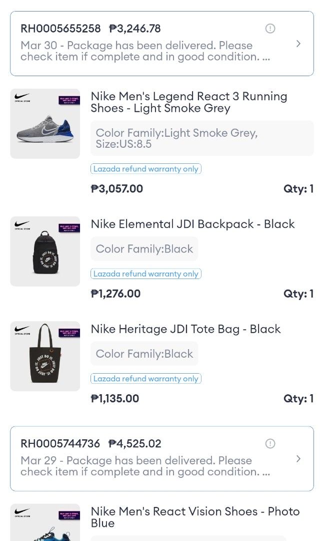 nike legend react 3 men's