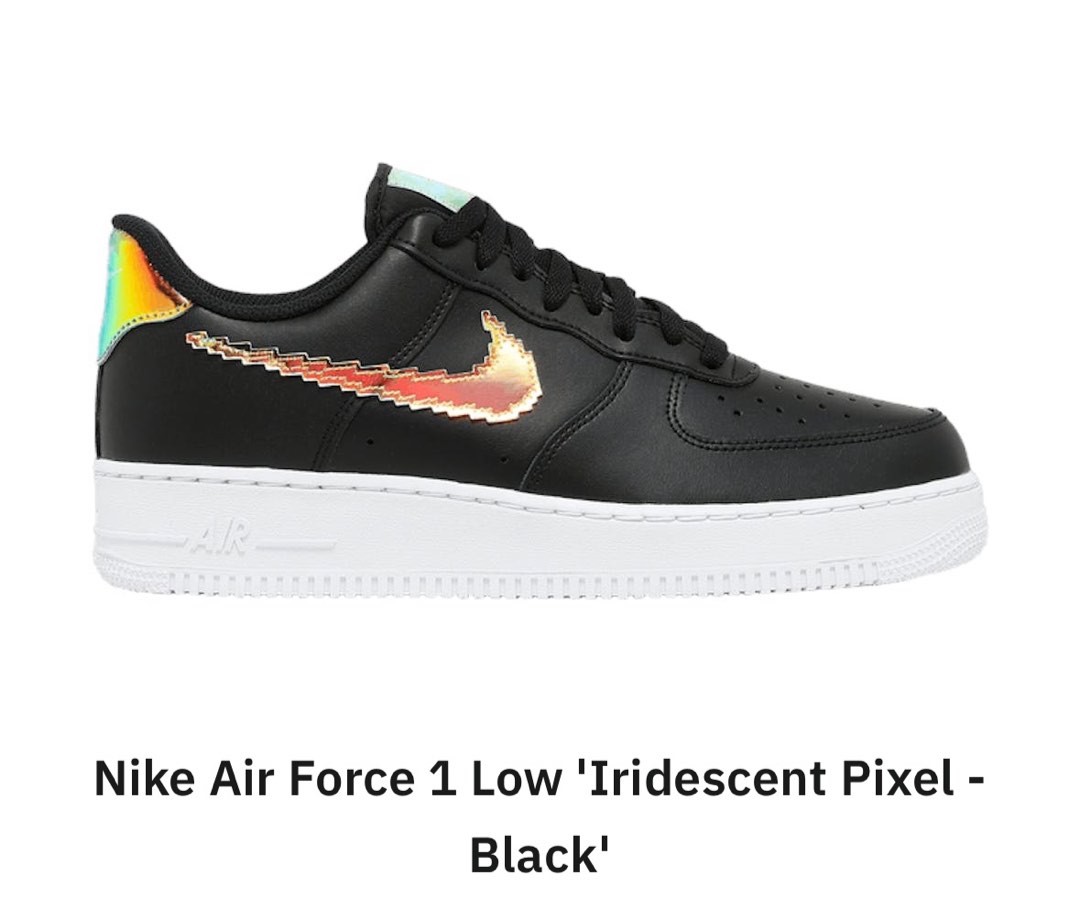 Nike Air Force 1 Low Iridescent Pixel Men s Fashion Footwear