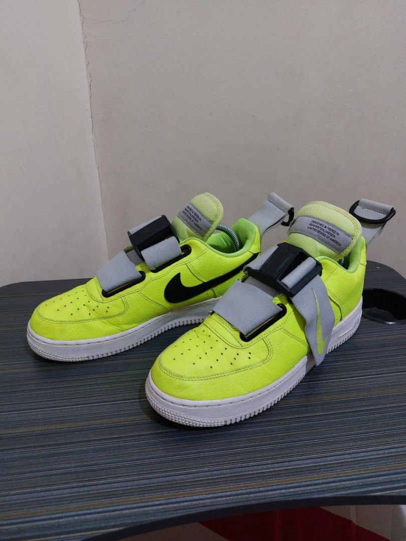 nike air force 1 utility volt green