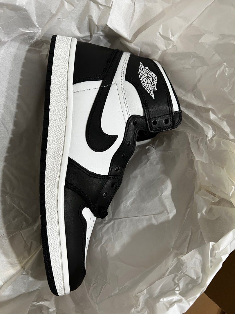 Nike Air Jordan 1 Black White Men s Fashion Footwear Sneakers
