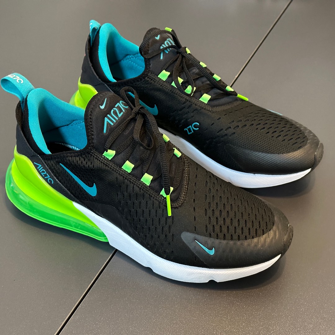 Nike Air Max 270 Black Green Strike (DJ5136 001) Men's Size US11
