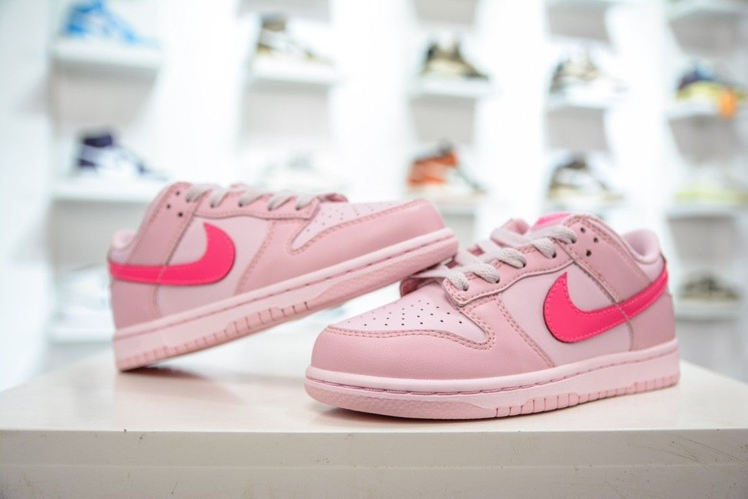Nike Dunk Low “Triple Pink” (PS)(GS)(2023) DH9756-600 (Mid Season
